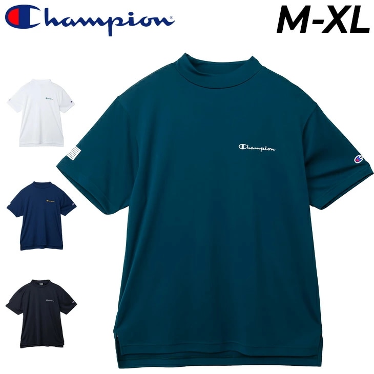 半袖シャツ メンズ ゴルフウェア モックネックシャツ ゴルフシャツ 吸汗 速乾 UVカット モックシャツ 紳士用 服 ブランド アパレル/C3-BG323【父の日】