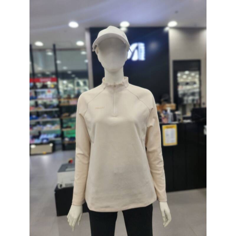 ミレ LDエッジ テクスチャー ジップアップTシャツ MXTFT521GN 406923