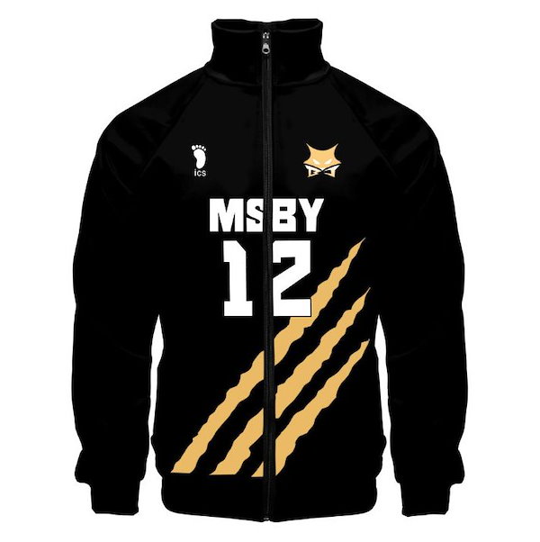 ハイキュー!! ユニフォーム 佐久早聖臣 Lサイズ ハイキュー！！』ユニフォーム ブラックジャッカル 佐久早聖臣モデル