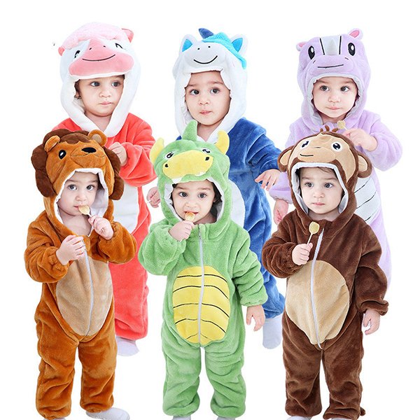 パジャマ 恐竜 虎 ユニコーン 着ぐるみ 赤ちゃん 暖か 限定版 コスチューム 100％の保証 仮装 部屋着 動物 もふもふ
