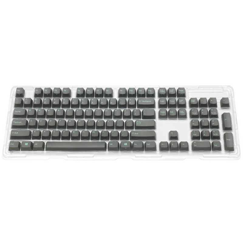 FILCO　キーキャップ PBT2色成形 Keycap set 104キー 英語配列 スカイグレー　FKCS104SKG
