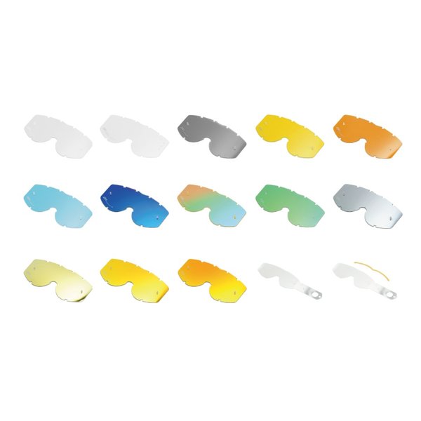 PRO GRIPゴーグル用スペアレンズML-RD PG3248ML-RD