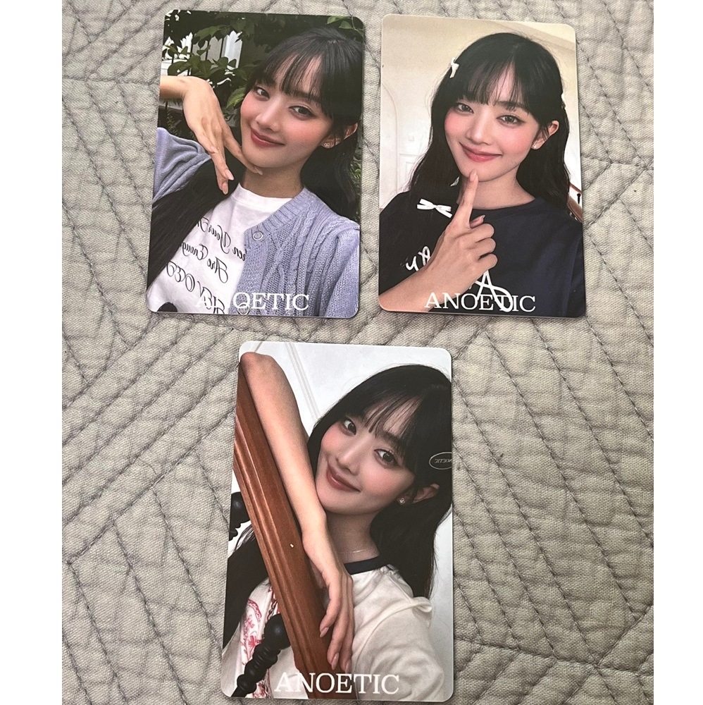 [ 公式 ] (G)I-DLE MINNIE x ANOETIC Promotional PHOTOCARD SET - 24 JUN