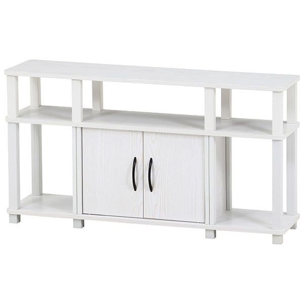 不二貿易 52268 フィット ハイTVラック オークWH メーカー直送