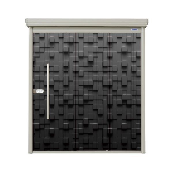 ブラックキューブ PEINTE(ペインタ) 中・大型物置 多雪型/結露減少型 背面棚 メーカー直送 103,555円