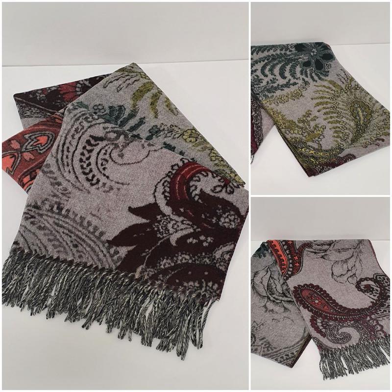 グラデーションカラー感のショールマフラー FKS267