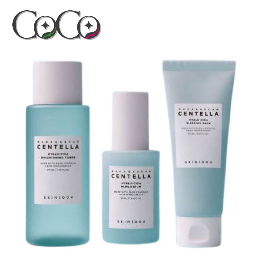 【正規品】【水分充填3種】ヒアル－シカ鉱物トナー210ml＋ブルーセラム50ml＋スリーピングパック100ml