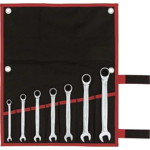 【メーカー直送品】TONE ラチェットめがねレンチセット 7pcs RM700