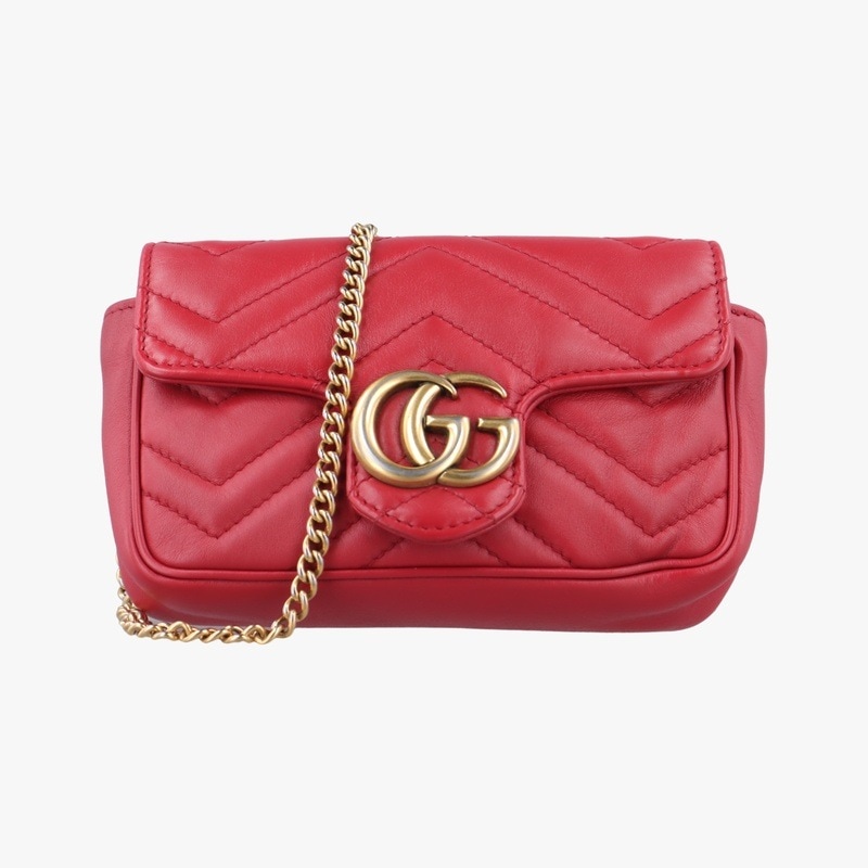 GGマーモントレッドレザー476433中古