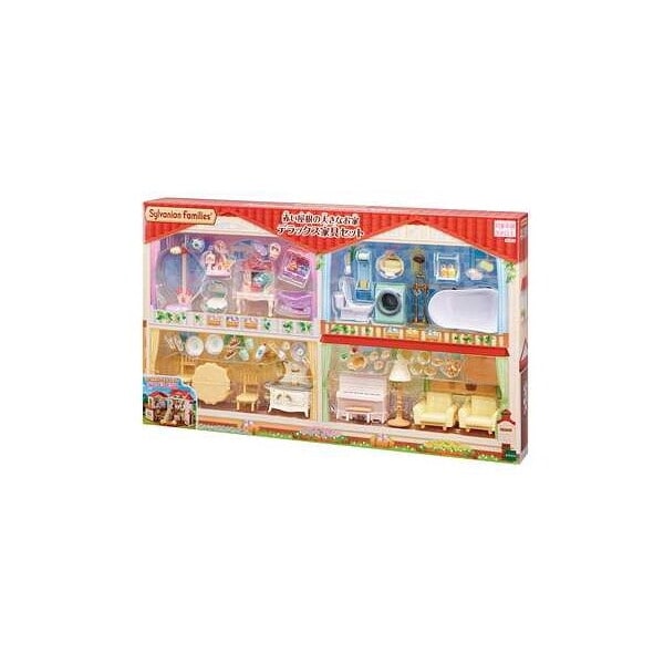 セ-213 セ-213 赤い屋根の大きなお家 デラックス家具セット