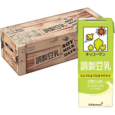 他サイト： 【Amazon.co.jp限定】 キッコーマン 調製豆乳 SOYMILK DAYS 200ml×30本の商品画像