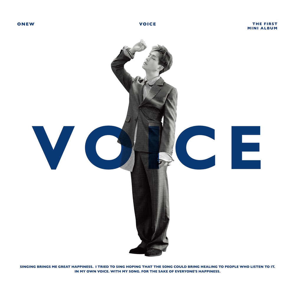 ONEW : SHINee 1st EP Album [VOICE] (Sealed) Ver. White 未開封 /샤이니 온유