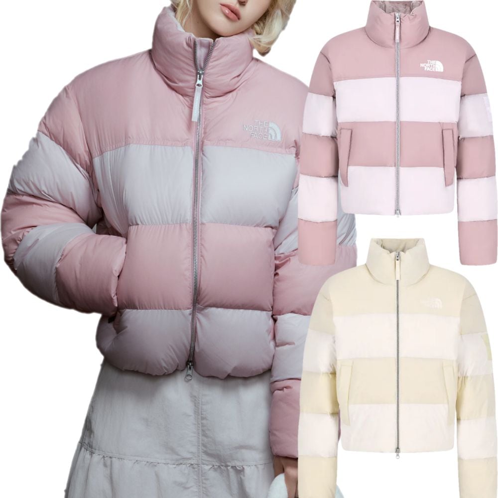 【韓国限定モデル】 WHITE LABEL/W’S RAINBOW ダウン ジャケット(RDS)/NJ1DR90