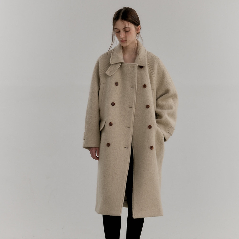 Alpaca Litemore Double Coat (Oatmeal)