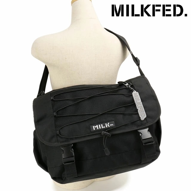 デイリー メッセンジャーバッグ [103251053011] 16L DAILY MESSENGER BAG レディース 鞄 ショルダーバッグ 通勤通学 BLACK 正規取扱店