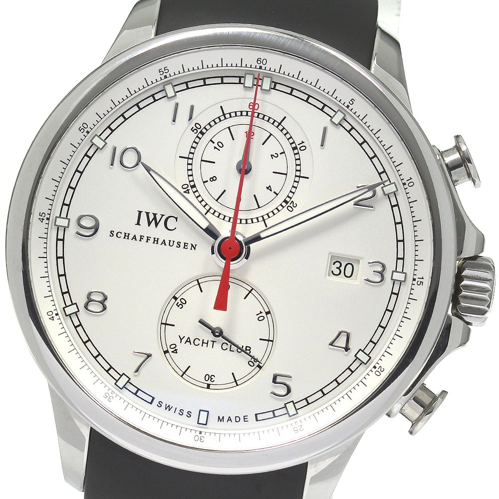 IWC IWC SCHAFFHAUSEN IW390211 ポルトギーゼ ヨットクラブ クロノグラフ 自動巻き メンズ _814078【中古】