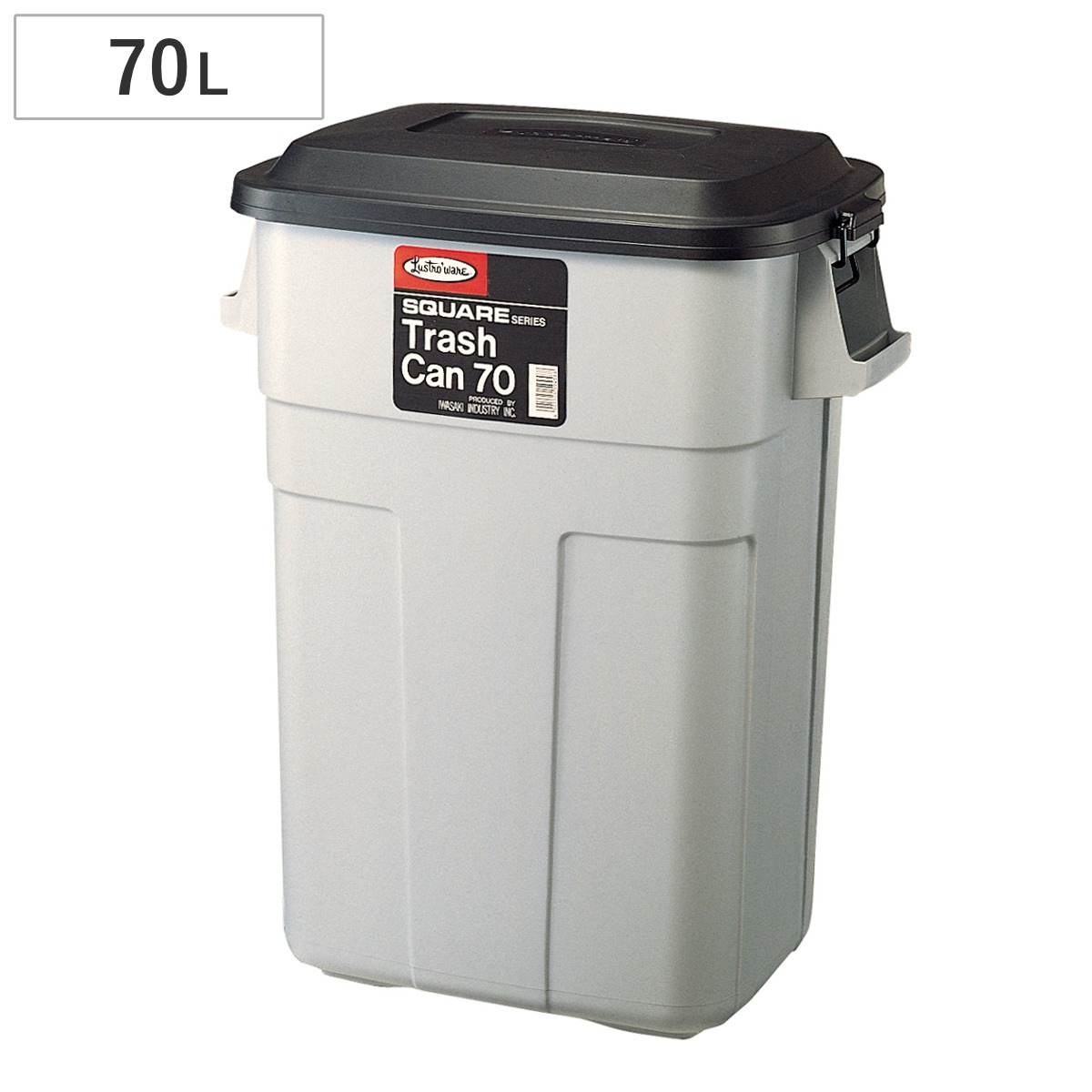 ゴミ箱 70L トラッシュカン 大容量 ごみ箱 70リットル 大きい ふた付き 屋外 ダウンロック式 ポリプロピレン 日本製 業務用 カラス 猫 対策 ダストボックス 45 45L 6,280円