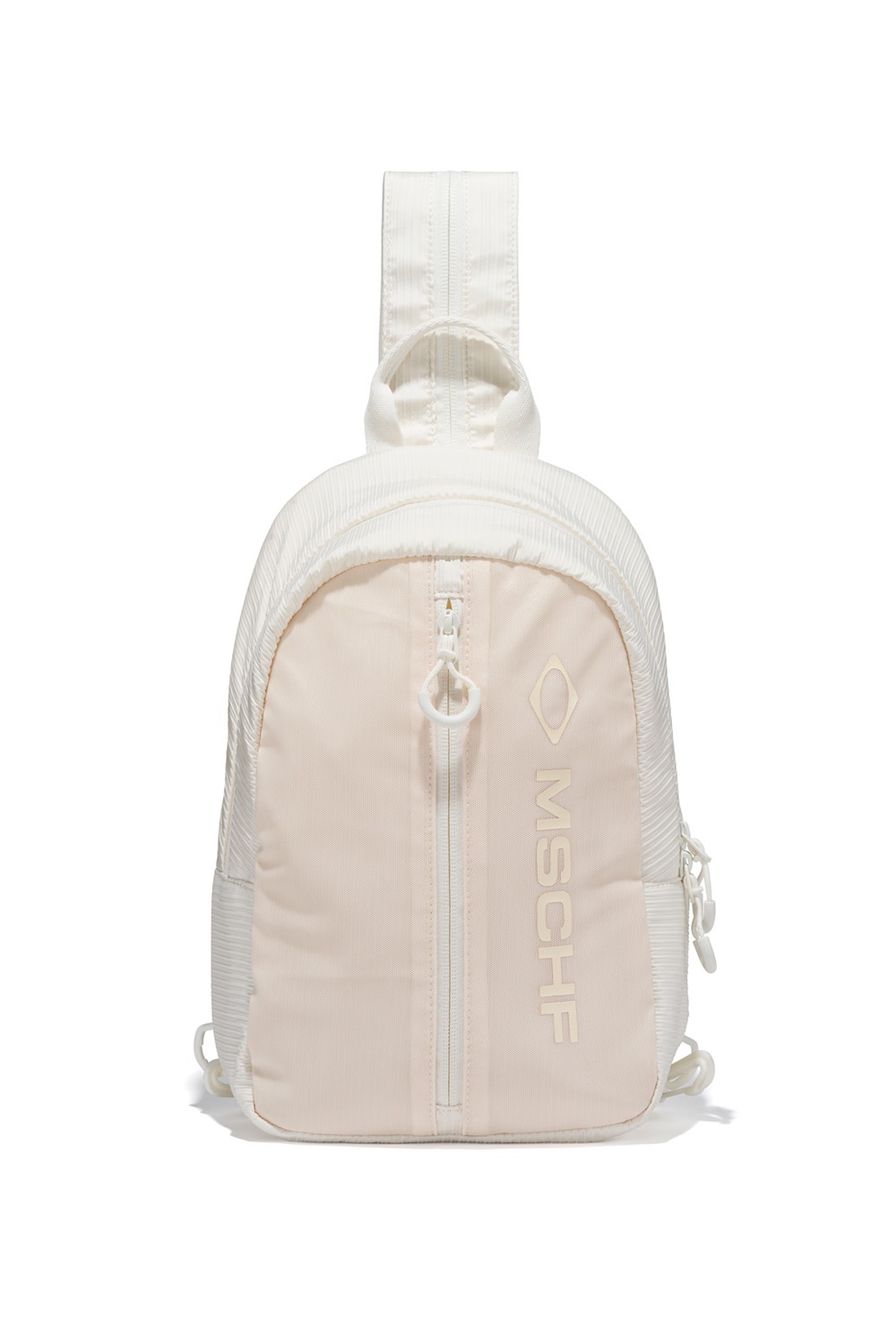 【MISCHIEF】 TWO-WAY MESH SLING BAG : CREAM