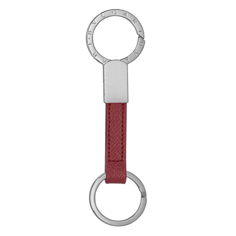 BVLGARI 283701 ブルガリ ブルガリブルガリ マン キーリング カーフレザー マーズオパール/シルバー