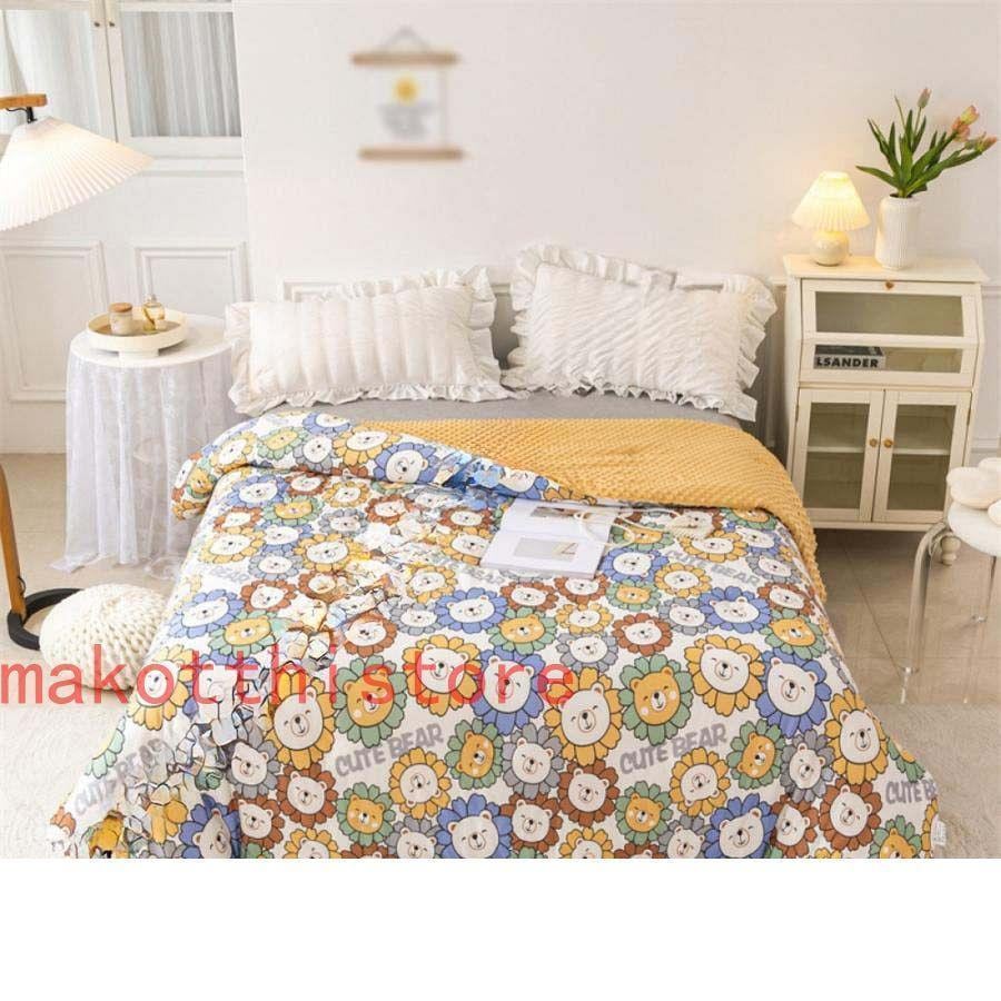 掛け布団 肌掛け布団 シングル 布団 オールシーズン適用 春秋向き 洗える キルティング 肌触り ふんわり 軽量 無臭 速乾 通気 シングル 白 夏用