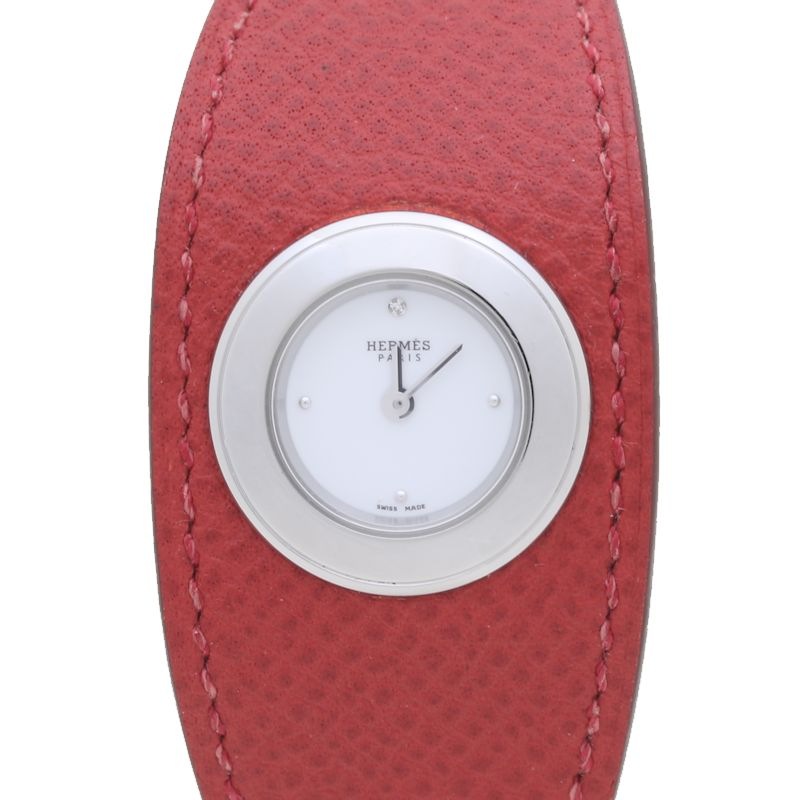 フォーブル マンシェット FG2.110.113 1Pダイヤモンド【16年正規店購入】ステンレススチール xヴォーエプソン レディース /39263【中古】【腕時計】