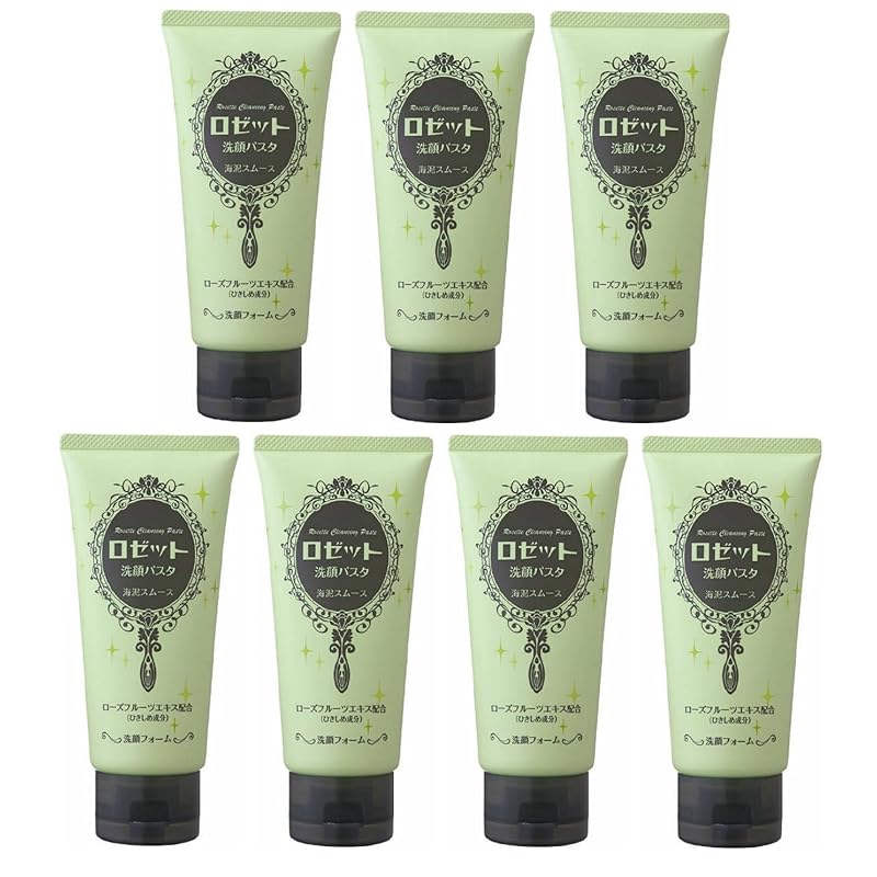 【まとめ買い】ロゼット 洗顔パスタ 海泥スムース 120g×7個