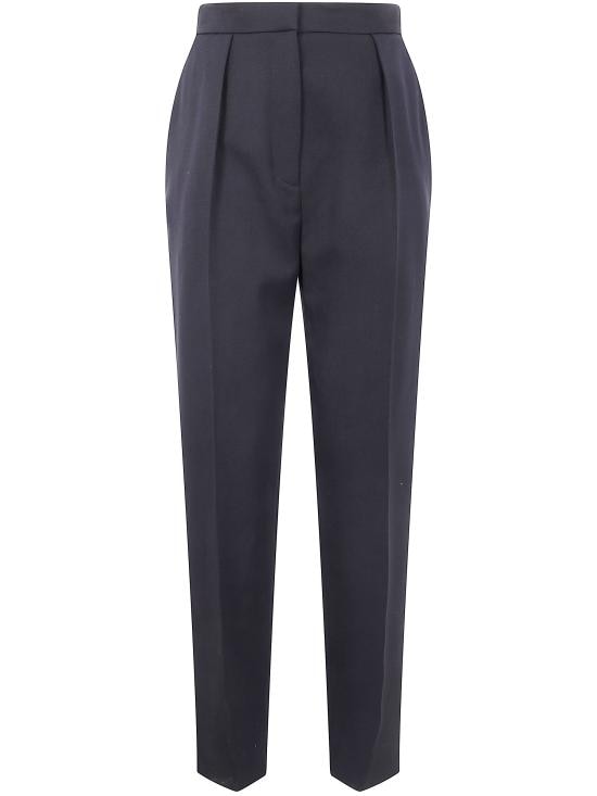 BALMAIN Women Straight Pants FF1PN190WC09 0PA BLACK