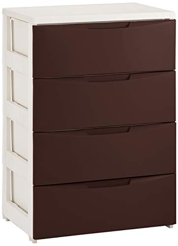 アイリスオーヤマ チェスト 4段 届いてすぐ使える完成品 日本製 幅55*奥行41*高さ80.5cm