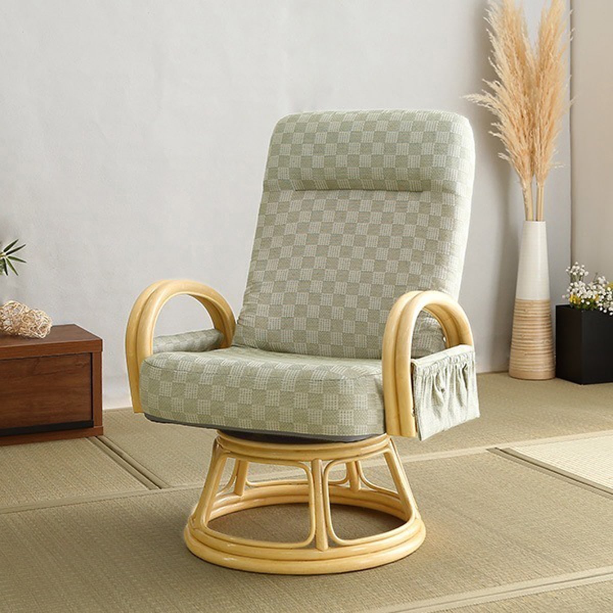 リクライニング付き 回転高座椅子 椿