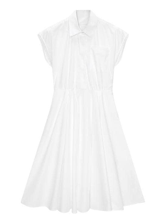 MSGM Women Mid Skirts 4041MDA23X 26711201 White