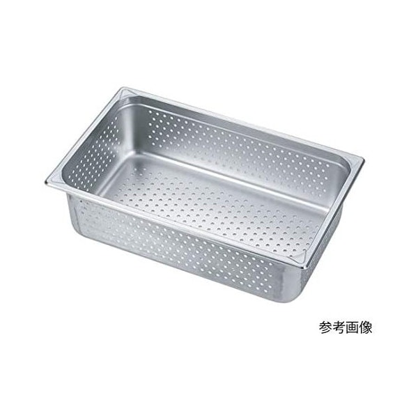 カンダ HG 18-8 ホテルパン穴明 1/2 200mm 7128PF