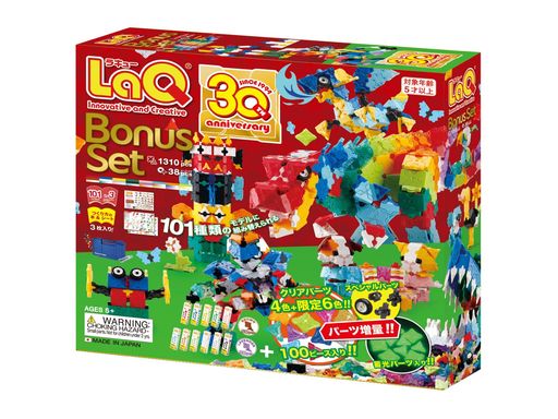 YOSHIRITSU 知育玩具 LAQ ボーナスセット 2024(1310PCS+SP38PCS) L008855