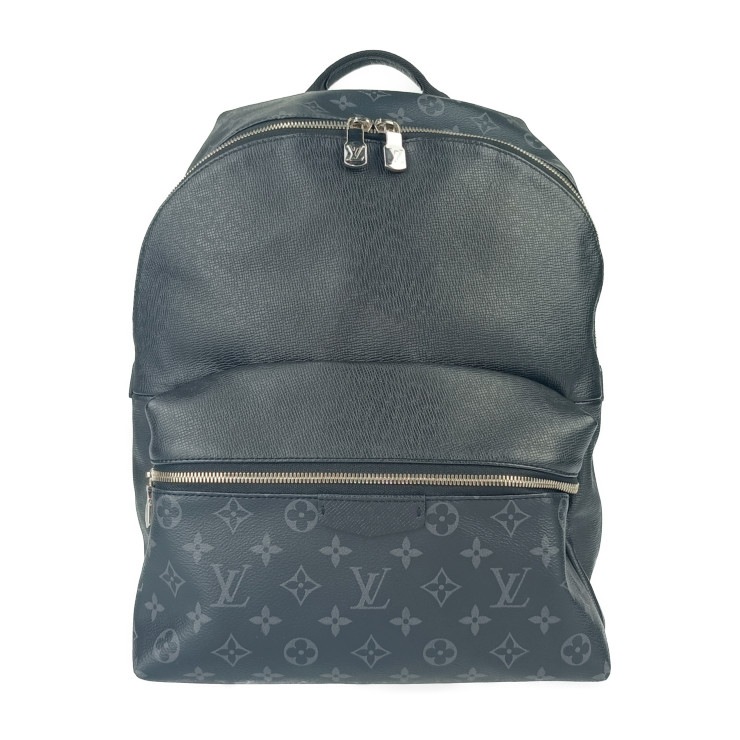超美品 LOUIS VUITTON ルイ ヴィトン リュックサック ディスカバリーバックパック M30230 ブラック グレー モノグラムエクリプス メンズ タイガラマ【本物保証】