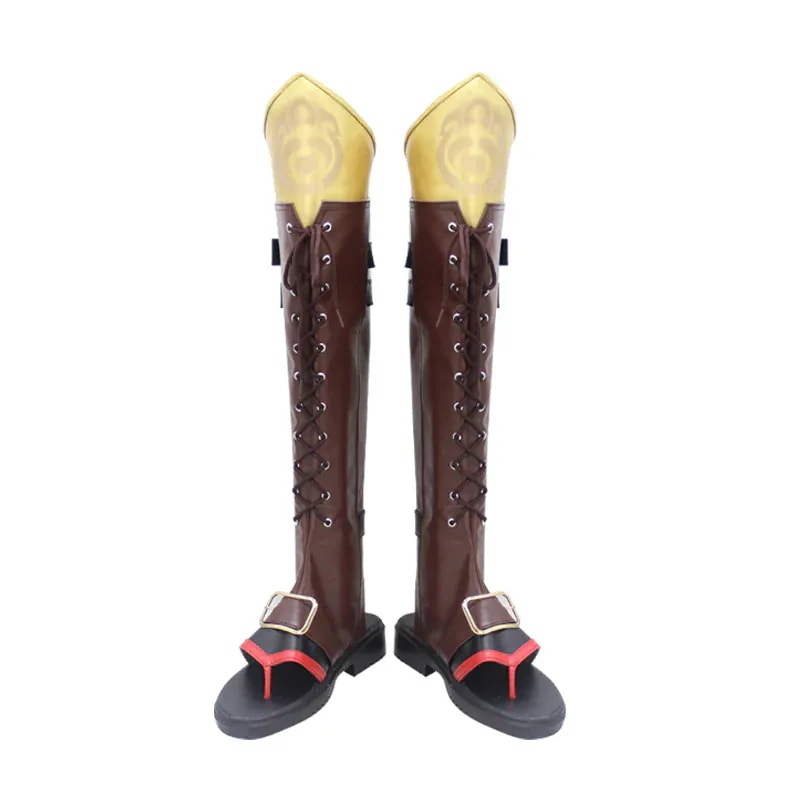 トーマ　原神　コスプレ　靴　ブーツ