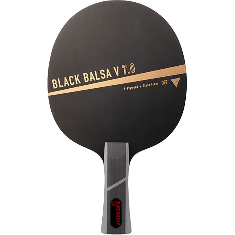 VICTAS(ヴィクタス) ブラックバルサ V 7.0 FL 卓球 シェークラケット (310454)