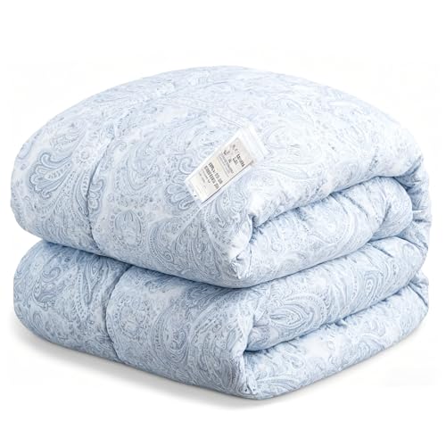 羽毛布団 ダブル MAZOT 掛け布団 ダックダウン90% 冬用 洗える 軽い -10℃～15℃対応 抗菌防臭加工 ギフト対応 サイズ:190cm*210cm 重量:約2.5kg (充填量1.6kg)