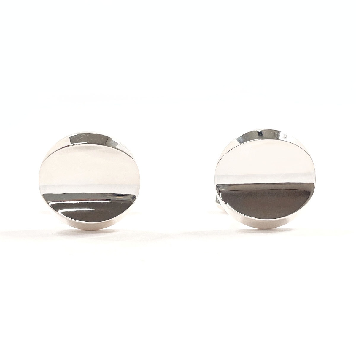 Georg Jensen ラウンド カフス シルバー シルバー925 メンズ