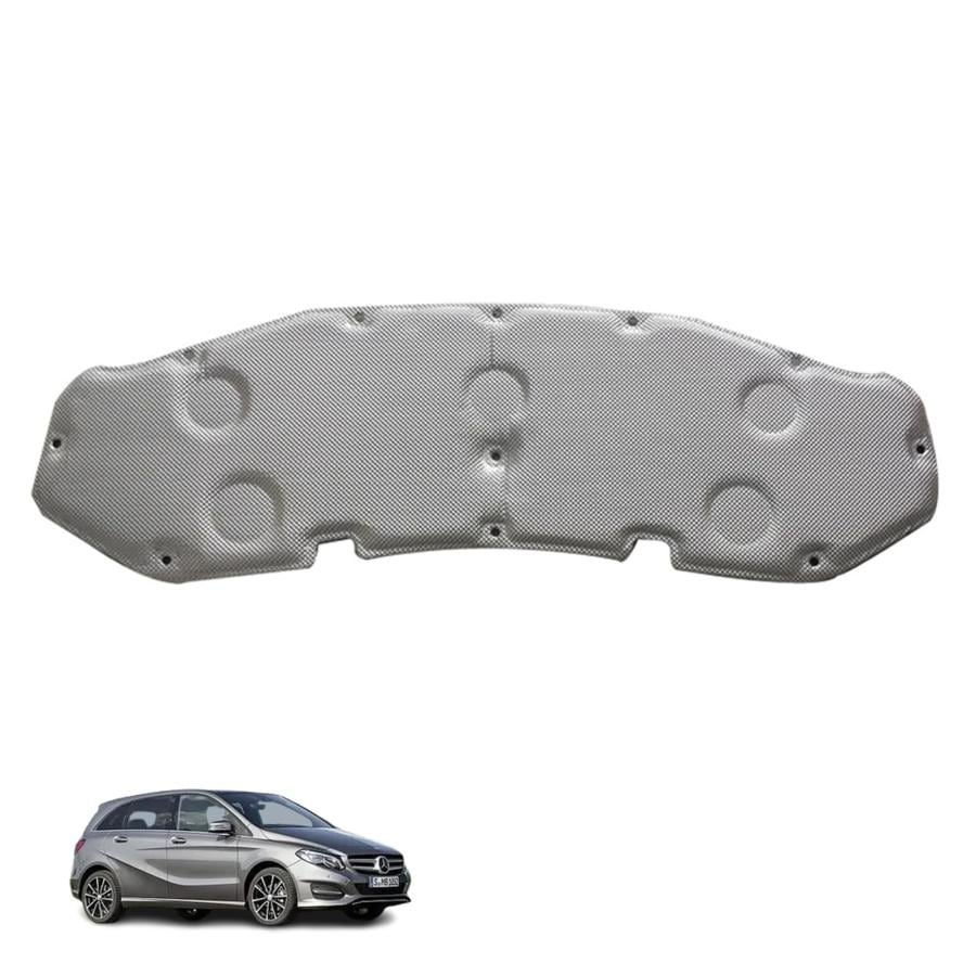 車用断熱マット メルセデスベンツに適しています 防音パッドエンジンフード 断熱パッド 車用断熱材 車用断熱遮音綿 断熱 吸