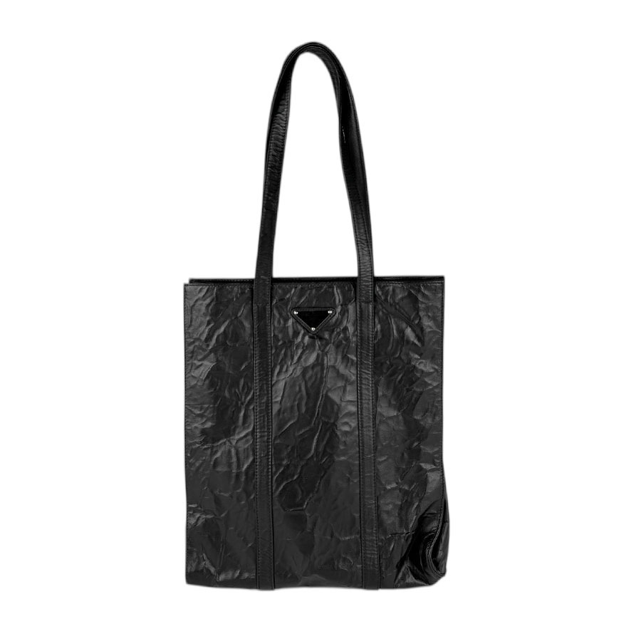 プラダ PRADA ショルダーバッグ レザー ブラック ユニセックス n1197