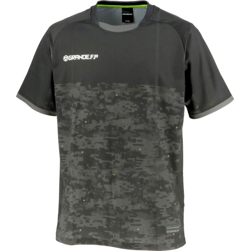 GRANDE.F.P(グランデエフピー) 2-TONE DISITAL CAMO PRACTIS SHIRTS フットサル プラクティスシャツ (gfph18019-0915)