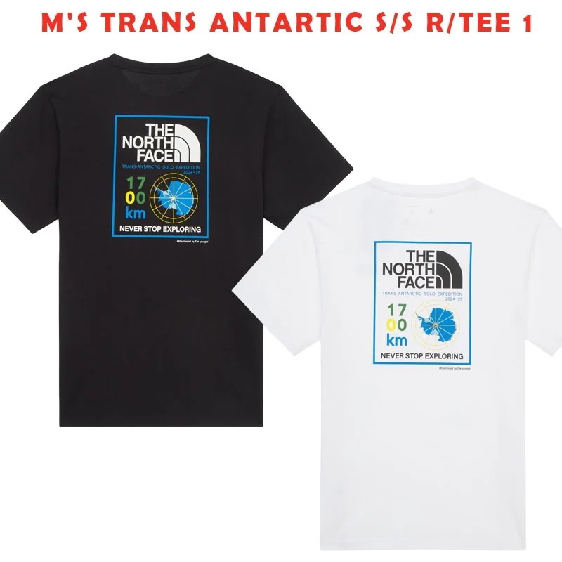 韓国正規品保証 関税負担なし NT7UR55A MS TRANS ANTARTIC SS RTEE 1デイリー 基本 着装 男子 女子 人気 韓国 ファッション 男女共用 アウトドア