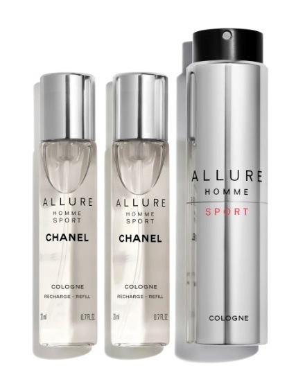 シャネル アリュール オム スポーツ コローニュ オー ドゥ トワレット トラベル スプレー ALLURE HOMME SPORT EDT COLOGNE TRAVEL SPRAY 20ml/3