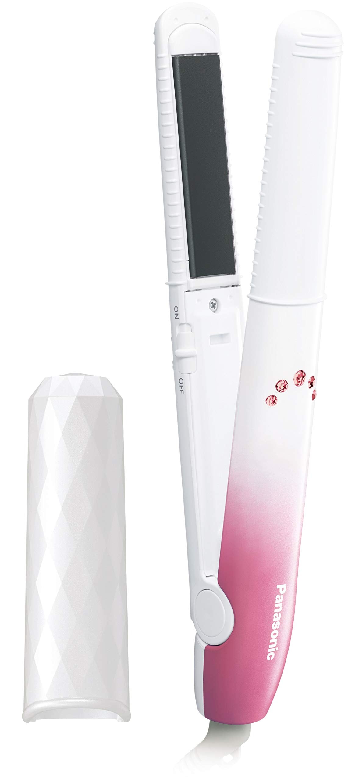 パナソニック ヘアアイロン カールストレート両用 海外対応 2Way ピンク調 EH-HV16-P