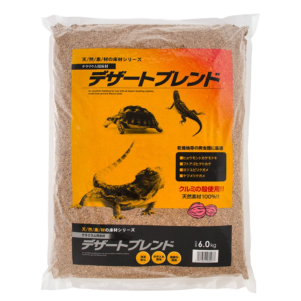 カミハタ　デザートブレンド　（６．０ｋｇ）　爬虫類　底床　敷砂（陸棲用）　ＣＲＣ17―65―30―10―00