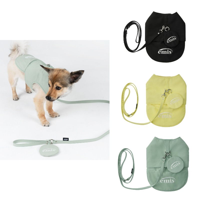 [PET] COTTON HARNESS SET　犬ハーネスリード