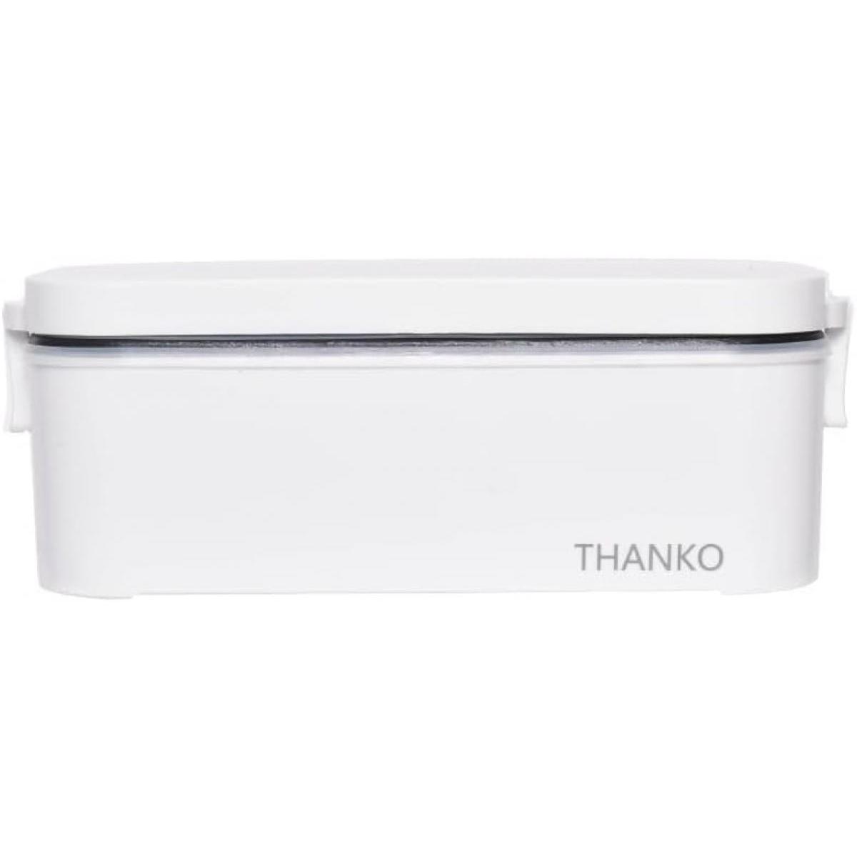 【在庫有・即納】THANKO サンコー おひとりさま用超高速弁当箱炊飯器 ホワイト RCKDSGSWH 炊飯器 小型 一人用 弁当箱 お弁当 キッチン家電