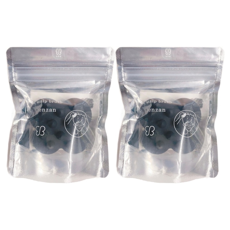スカルプブラシ ケンザン ブラック 黒 2個セット 4,968円