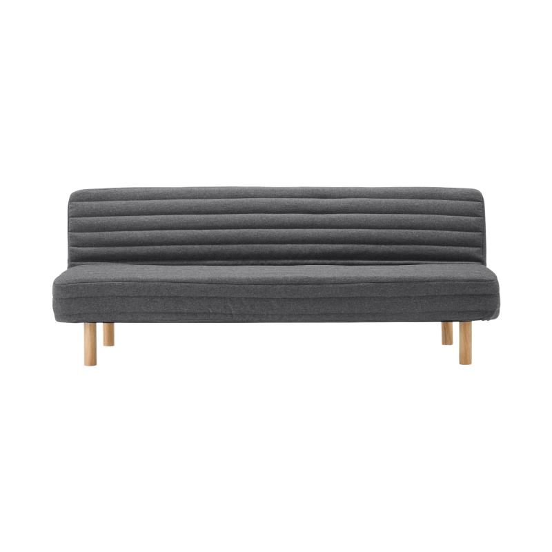 無印良品 リクライニングソファベッド 幅98×奥行198×高さ23cm (M8) 12047216