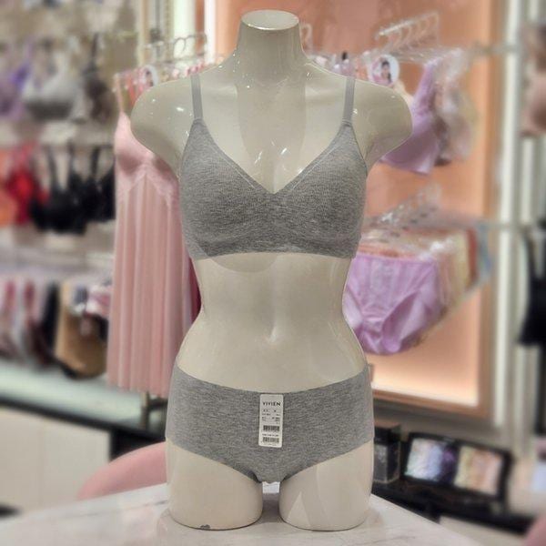 골지레이온 심리스브라팬티 세트 BR1996ABP1996A-GREY_s