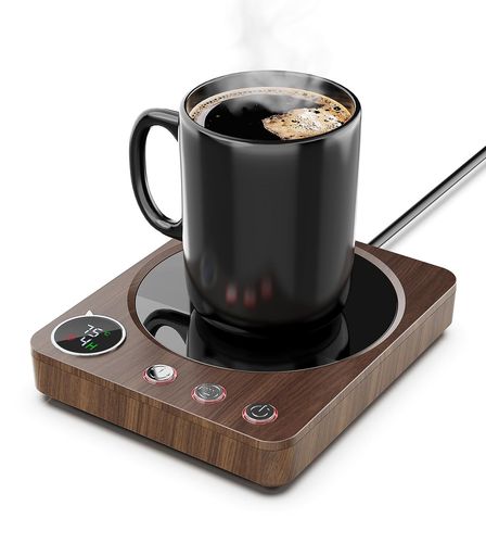 KYERLISH カップウォーマー 保温コースター コーヒーウォーマー ドリンクウォーマー マグカップウォーマー【プレゼント・3段階温度設定・最高75C】 保温 静音 自動電源オフ 自動メモリー 11